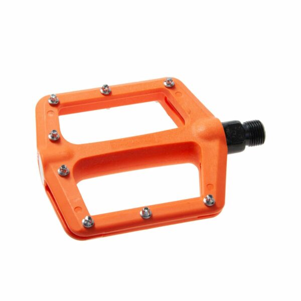 Poljin 9/16" Cavo Flat/BMX, polyamidi oranssi, vaihdettavat nastat, sis 10 kpl